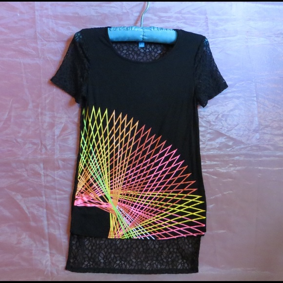 Reduced! L’Amour”by Nanette Lepore Black Top Size S - Picture 2 of 4